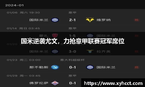 国米逆袭尤文，力抢意甲联赛冠军席位