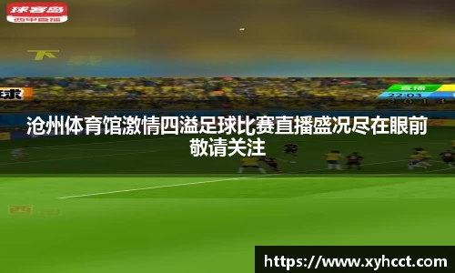 沧州体育馆激情四溢足球比赛直播盛况尽在眼前敬请关注